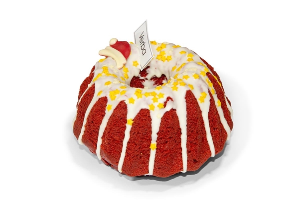 Red velvet tulband kl met dip