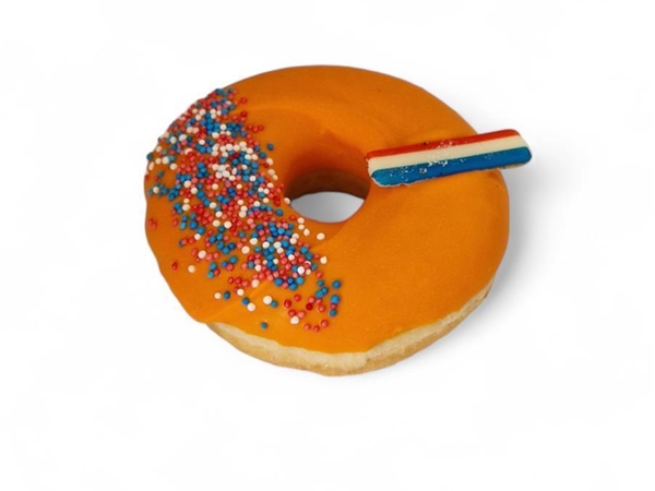 Oranje donut